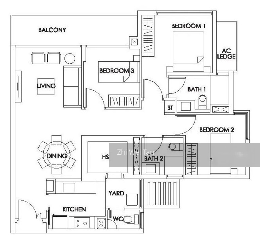 Bedok Residences (D16), Apartment #244482121
